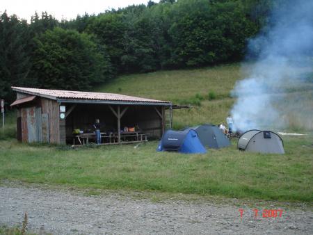 Deuxi�me camping au refuge